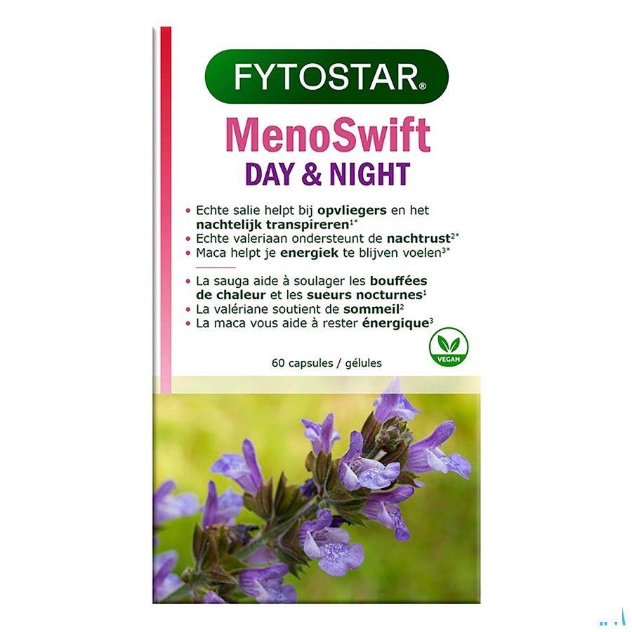 Fytostar Meno-Swift Dag & Nacht Caps 60  -  Ocebio