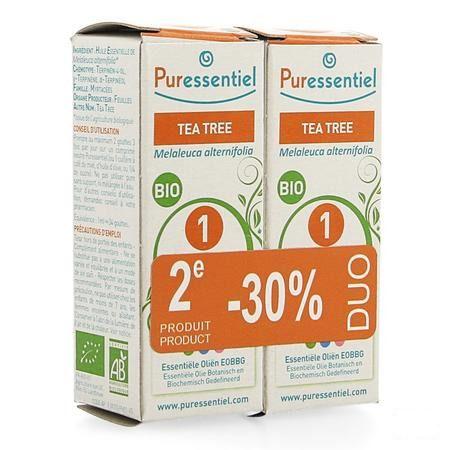 Puressentiel He Arbre The Bio Huile Essentielle 2x10 ml  -  Puressentiel