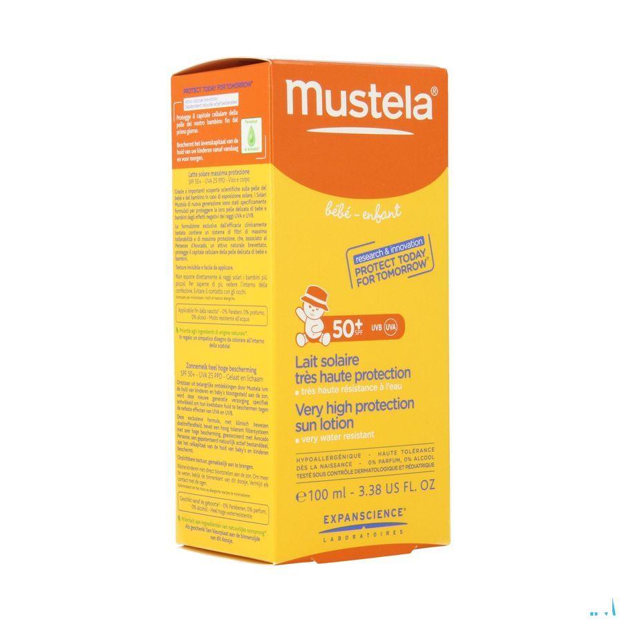 Mustela Baby Sl Melk Zeer Hoge Bescheming 50 + 100 ml