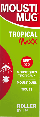 Moustimug Tropical Maxx 50% Deet Rol.50 ml