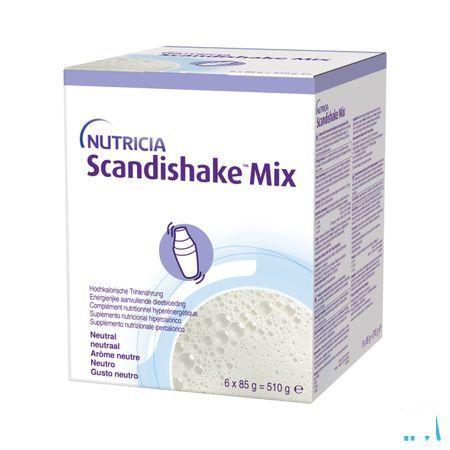 Scandishake Mix Neutraal Zakje 6X85G Nf