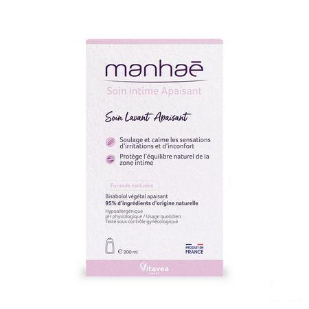 Manhae Soin Intime Apaisant Fl 200ml  -  Nutrisante