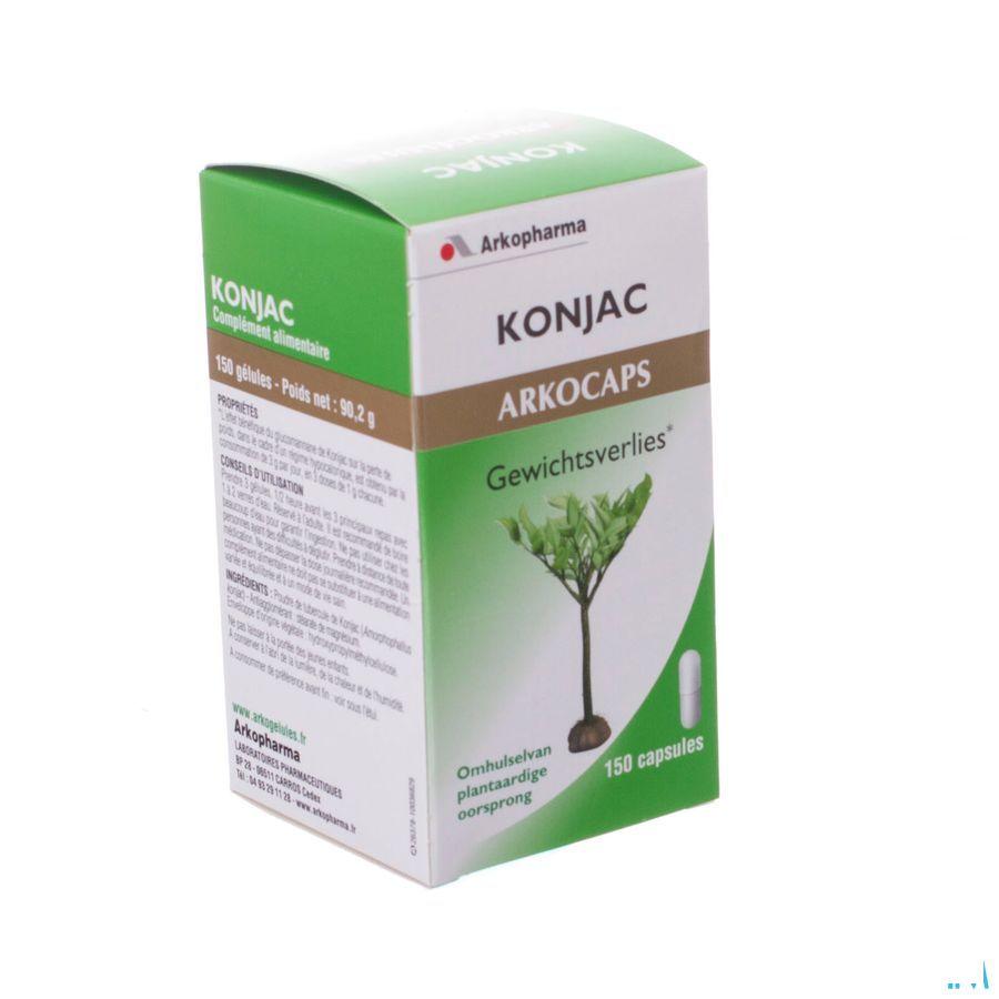 Arkogelules Konjac 150x500 mg  -  Arkopharma