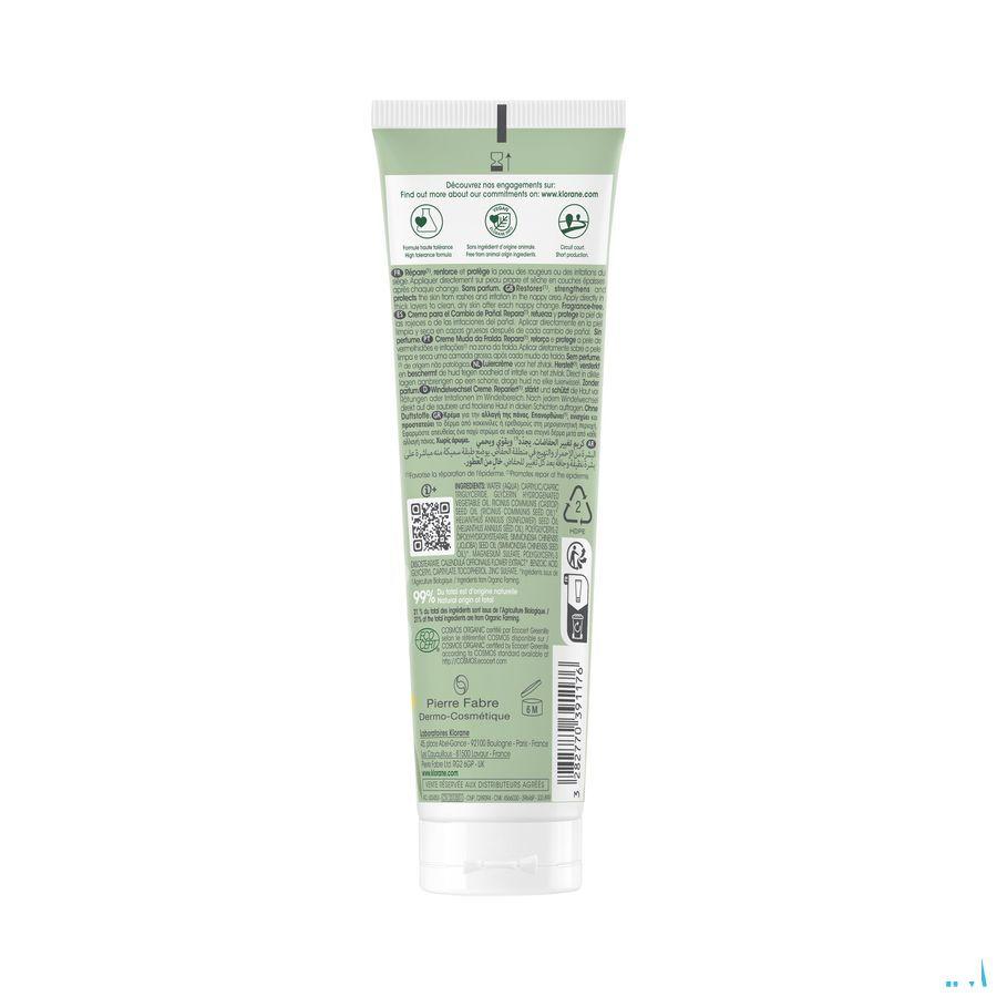Klorane Bb Luiercreme Bio 100 ml