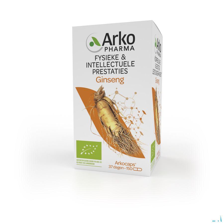 Arkogelules Ginseng Bio Caps 150  -  Arkopharma
