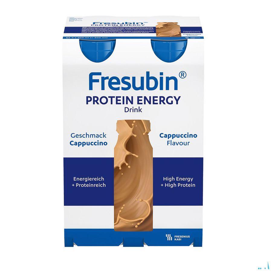 Fresubin Protein Energy Drink Cappuccino Fl4x200 ml  -  Fresenius