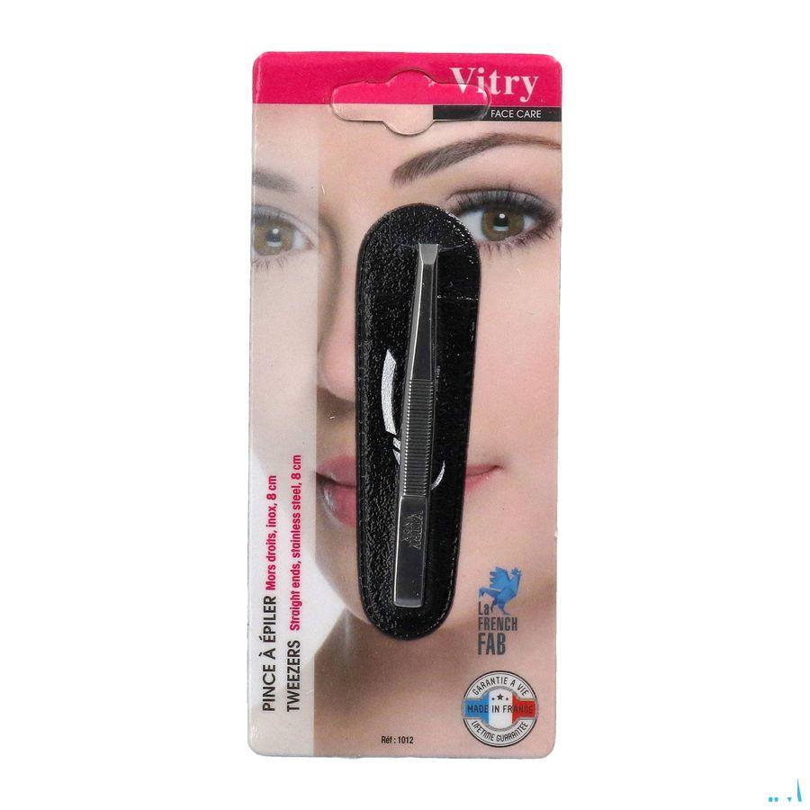 Vitry Classic Epileerpincet Recht Inox 1012  -  Vitry