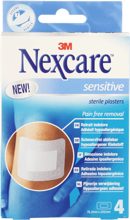 Nexcare 3m Sensitive Skin Pads 1 Maat 4  -  3M