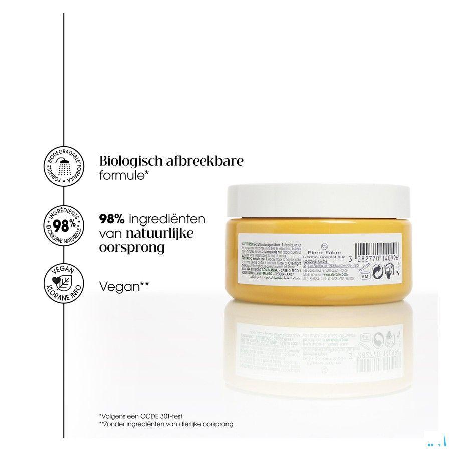 Klorane Capilaire Masque Mangue Pot 150 ml