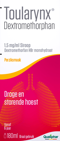 Toularynx Dextromethorphan Oplossing Or 180 ml