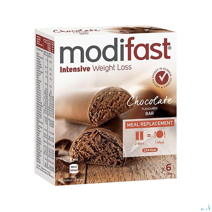 Modifast Intensive Control Reep Chocolade 6  -  Nutrition & Sante