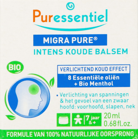 Puressentiel Migra Pure Koude Intense Balsem 20 ml