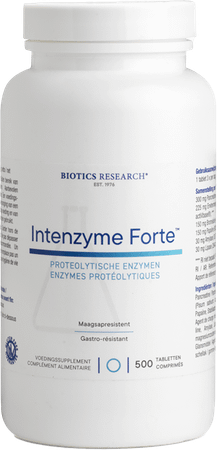 Biotics Intenzyme Forte 500 tabletten  -  Energetica Natura