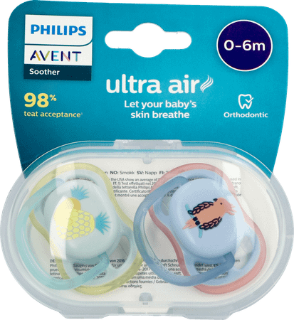 Philips Avent Fopspeen Air Ananas +0M