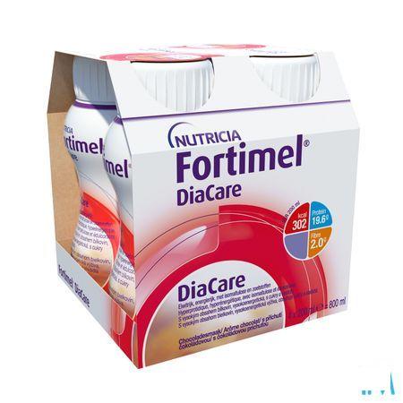 Diacare Chocolade 4 x 200 ml