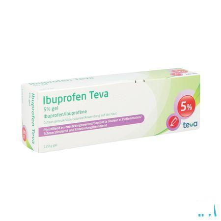 Ibuprofen Teva Gel Tube 120 gr 