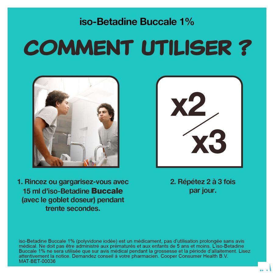 Iso Betadine 1% Solution Bucc 200 ml Ready To Use