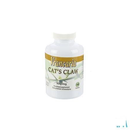 Vrancaria Cats Claw Capsule 180x500 mg 