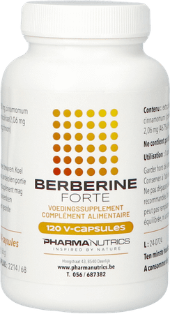 Berberine Forte V-Caps 120 Pharmanutrics