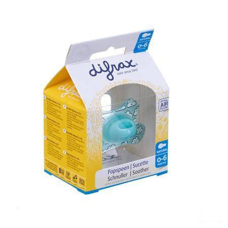 Difrax Fopspeen Natural 0-6 M  -  Difrax