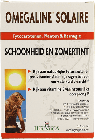 Omegaline Solaire Capsule 60 Holistica  -  Bioholistic Diffusion