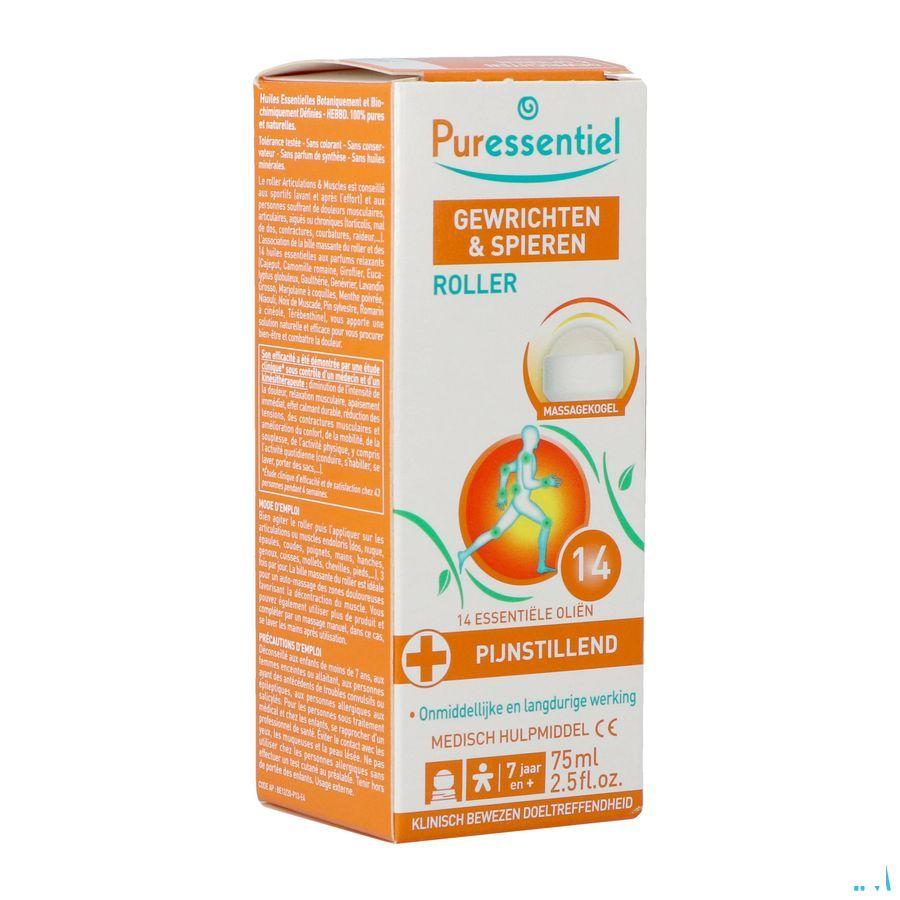 Puressentiel Articulation Roller 14 Huile Essentielle 75 ml  -  Puressentiel