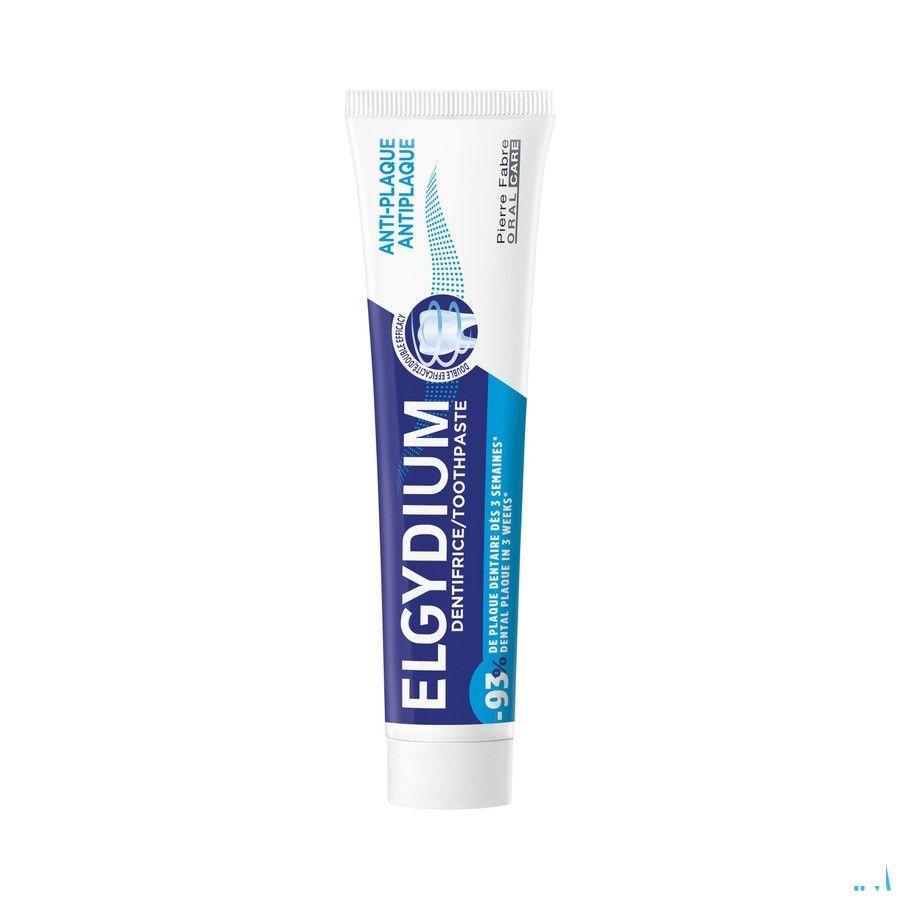 Elgydium Tandpasta A/Plak Tube 75ml