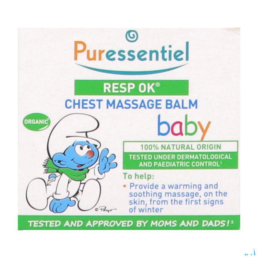 Puressentiel Ademhaling Massagebalsem Baby 30 ml  -  Puressentiel