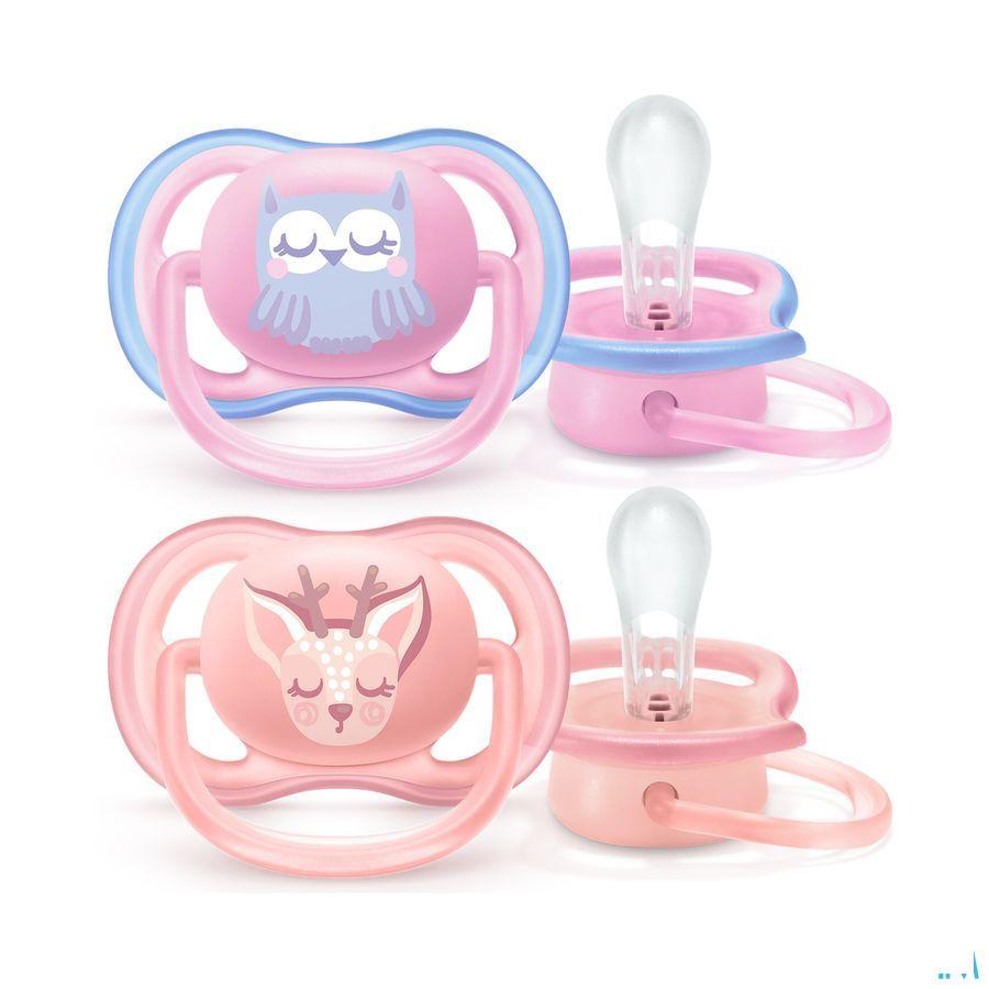 Philips Avent Sucette 0M+ Animals Mix  -  Bomedys