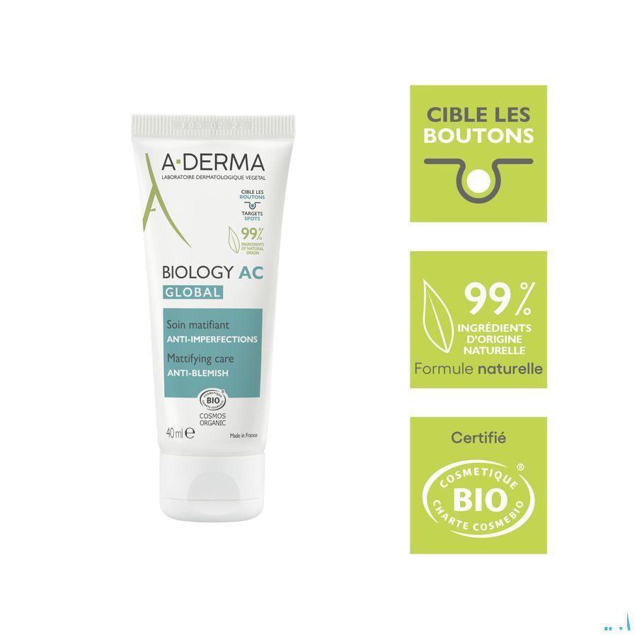 Aderma Biology Ac Global Verzorg. Onzuiverh. 40 ml