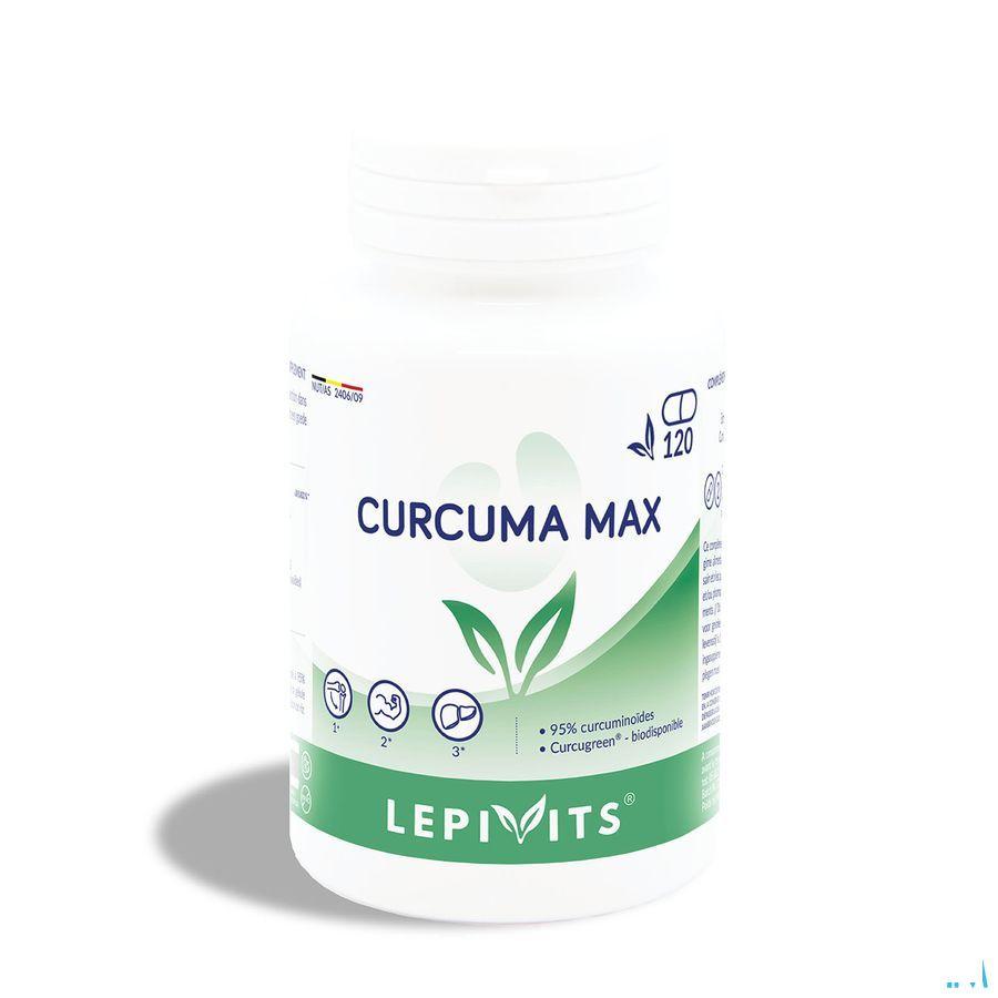 Lepivits Kurkuma Max Pot Caps 120 Nf  -  Lepivits