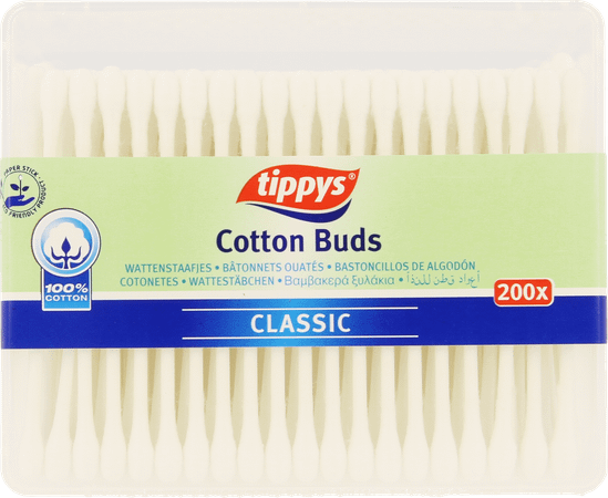Tippys Coton Tiges Papier 200  -  I.D. Phar