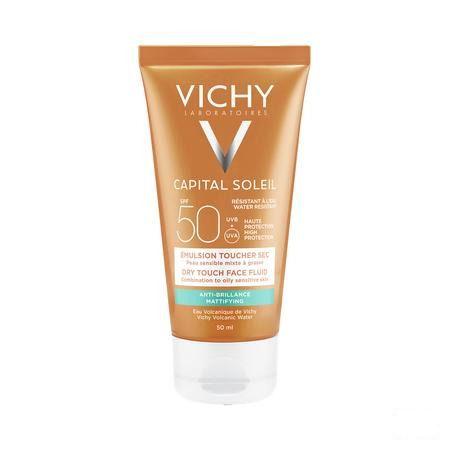Vichy Cap Oplossing Ip50 + Gezichtscreme Dry Touch 50 ml  -  Vichy