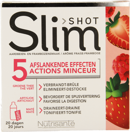 Slimshot 5 Action Vermager. Zakjes 20  -  Nutrisante