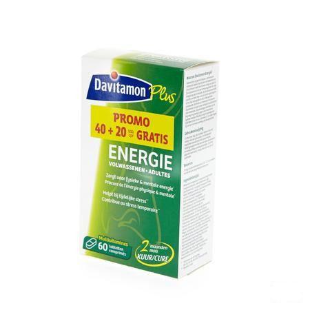 Davitamon Energy Adult Tabletten 40 + 20