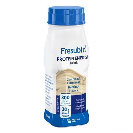 Fresubin Protein Energy Drink Noisettes Flacon 4x200 ml  -  Fresenius