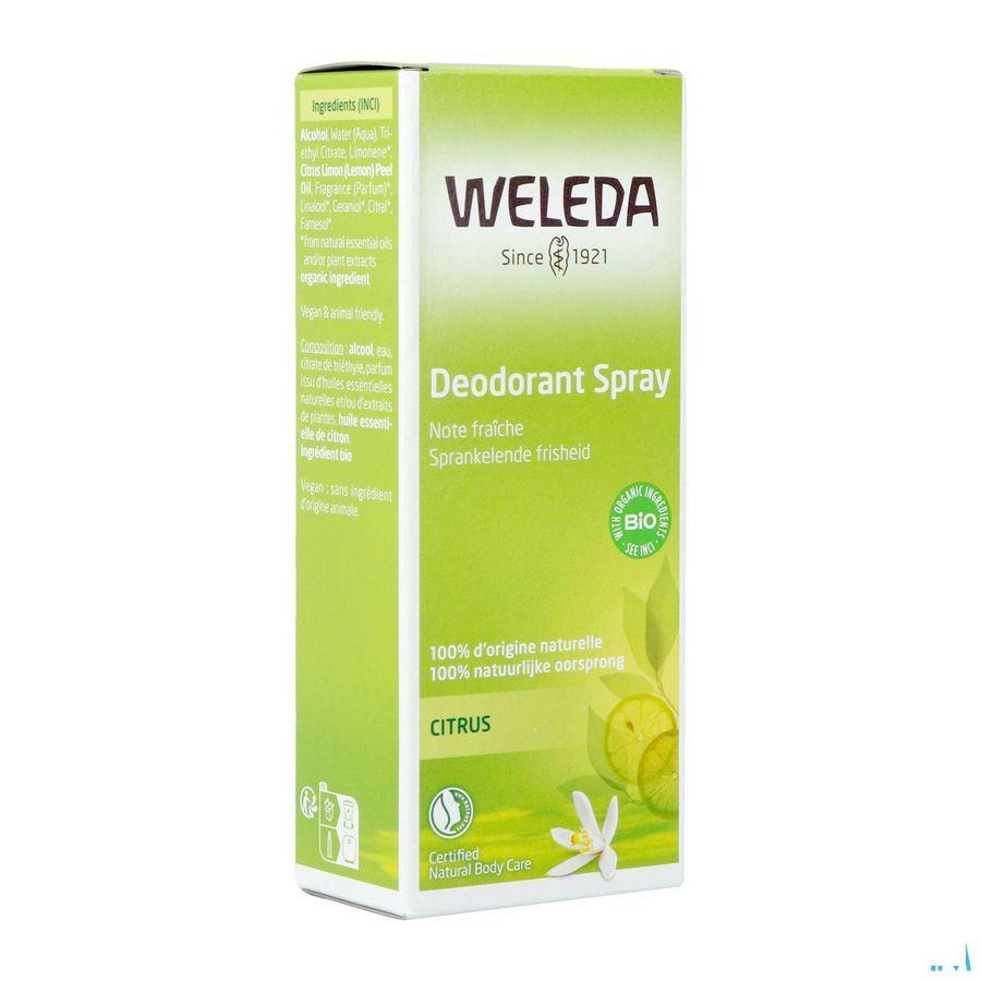 Weleda Citrus Deodorant Spray 100 ml