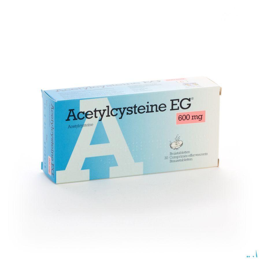 Acetylcysteine EG 600 mg Bruistabletten 30x600 mg  -  EG
