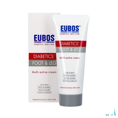 Eubos Diabetics Skin Care Voeten & benen Creme 100 ml  -  I.D. Phar