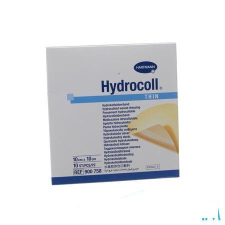 Hydrocoll Thin 10x10cm 10 9007582  -  Hartmann