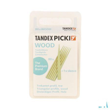 Tandex Toothpicks Wood 80  -  Deprophar