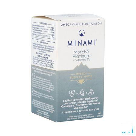 Minami Morepa Platinum + Vit D3 Caps 60  -  Nestle