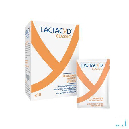 Lactacyd Intieme Wasdoekjes 10