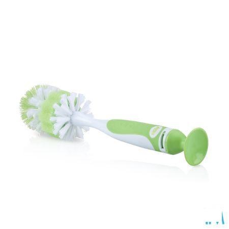Nuby Flessenborstel Met Kleinere Speenborstel En Zuignap  -  New Valmar