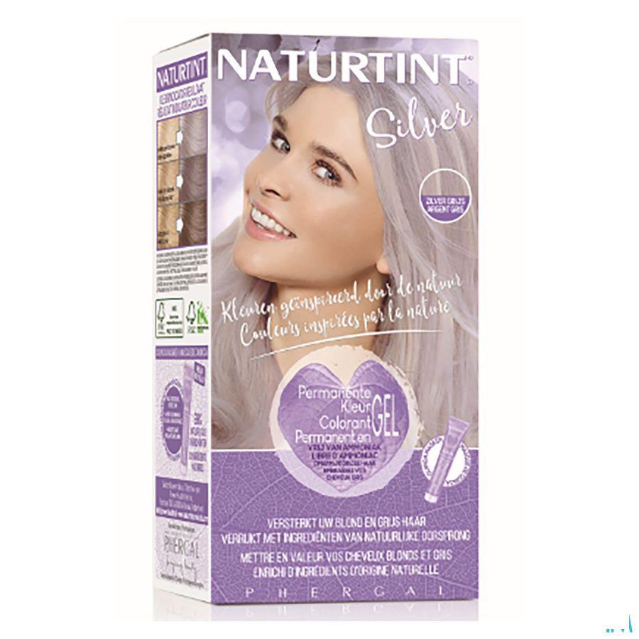 Silver Permanente Kleur Fl 170Ml  -  Mannavita