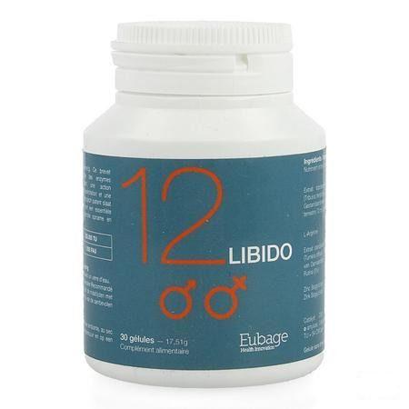 Eubage 12 Mannelijk Prestatievermogen Capsule 30 