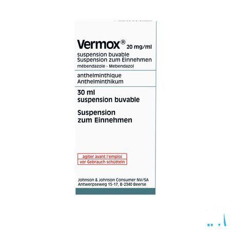 Vermox Suspensie 30 ml 2%