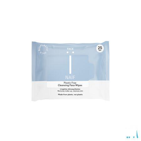 Naif Grown Ups Plastic Free Cleansing Face Wipe 25  -  Ceres Pharma