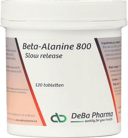Beta-alanine 800 mg Slow Release Tabletten 120  -  Deba Pharma