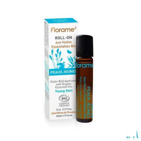 Florame Huiles Ess. Peau Jeune Roll-on 5 ml  -  Natur'Inov